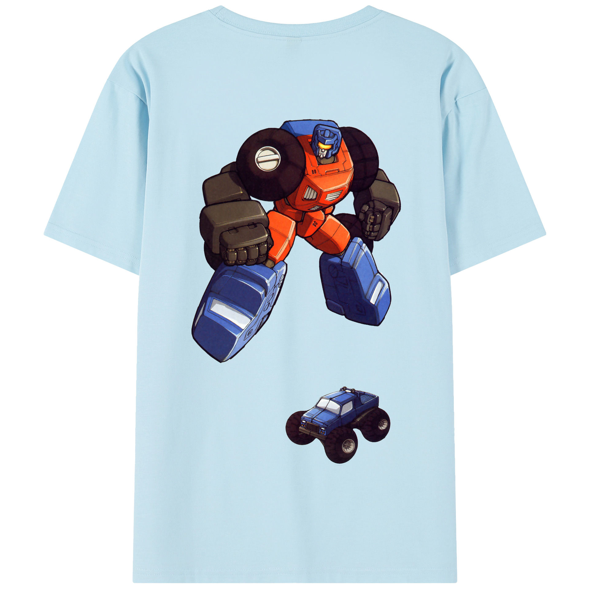 （画像用）  綿100％半袖Tシャツ（背面プリント）